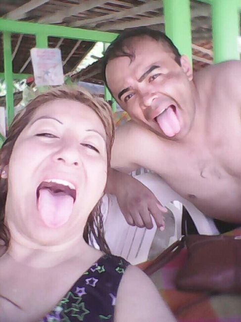 Raymundo y laura  felices en la luna de miel - 4
