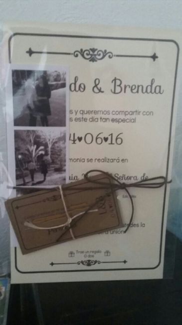 Invitaciones echas por mi? - 2