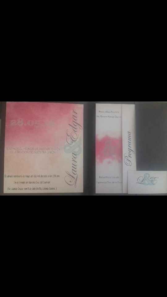 Mis invitaciones a 16 días! - 1