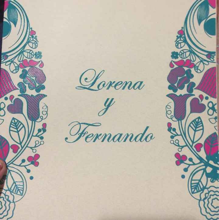 Tengo mis invitaciones!!!! - 2