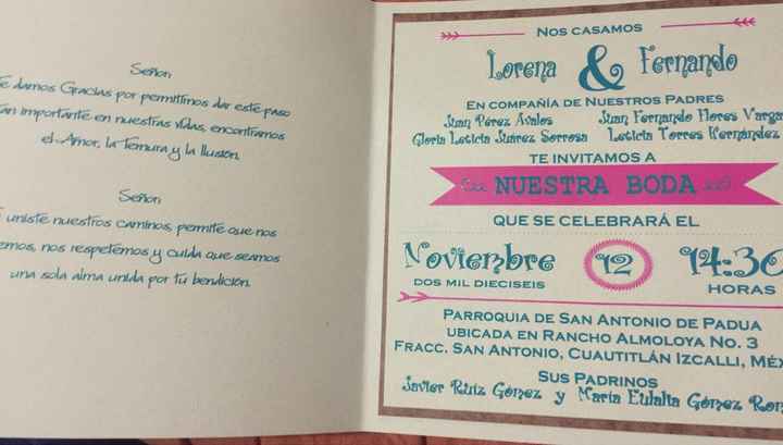 Tengo mis invitaciones!!!! - 3