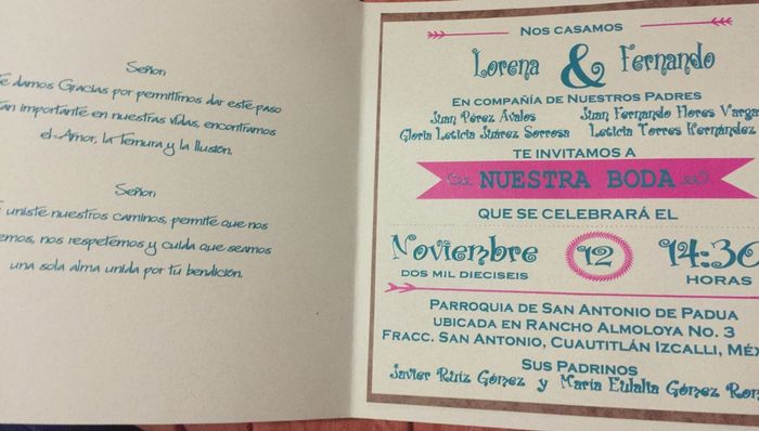 Tengo mis invitaciones!!!! - 3