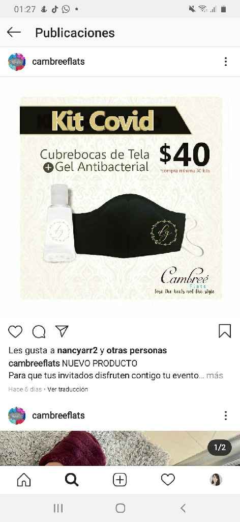 Cubrebocas personalizados - 1
