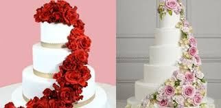 Pastel con flores