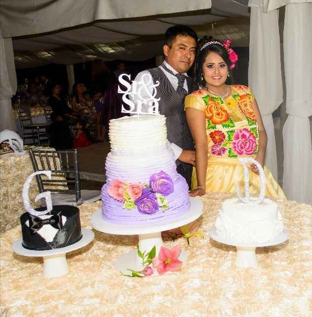  Pasteles con Flores Naturales - 1