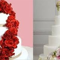 Pastel con flores