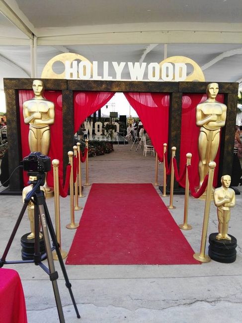 con  alfombra roja¡¡