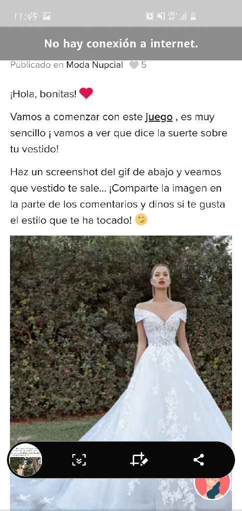 Haz screenshot y descubre tu vestido - 1