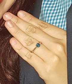 Anillo de compromiso raro o diferente!!!!! - 1