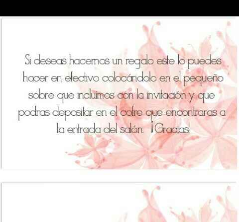 Como pedir de regalo efectivo - 3