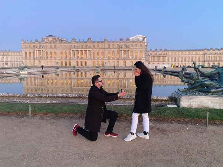 ¿En dónde fue la propuesta de matrimonio? - 1