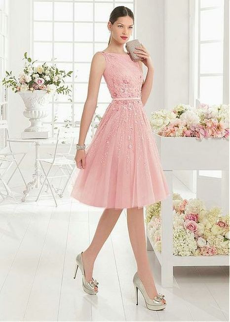 Vestidos b Civil-rosas!! - 3