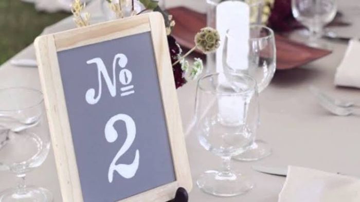 Números de mesa 🌷123 - 7