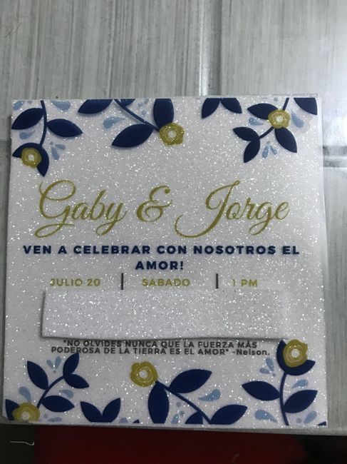 Invitaciones boda Civil🌺😍 - 4