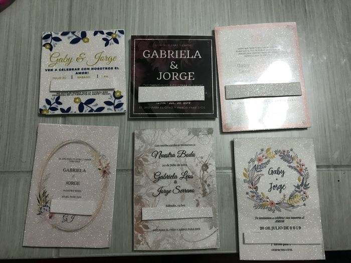Invitaciones boda Civil🌺😍 - 5