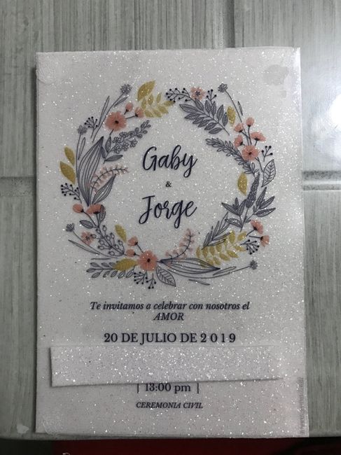 Invitaciones boda Civil🌺😍 - 6