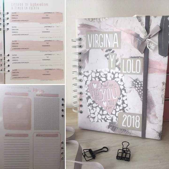 Agenda de Boda!!🌷😍 - 1