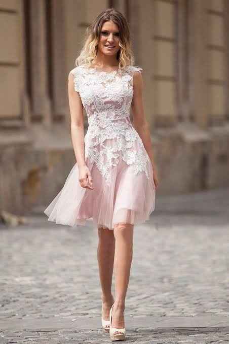 Vestidos b Civil-rosas!! - 8
