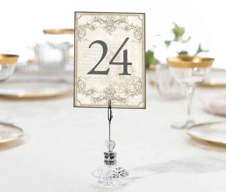 Números de mesa 🌷123 - 1