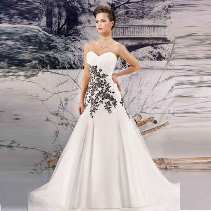 Novias en Blanco y negro ") - 5