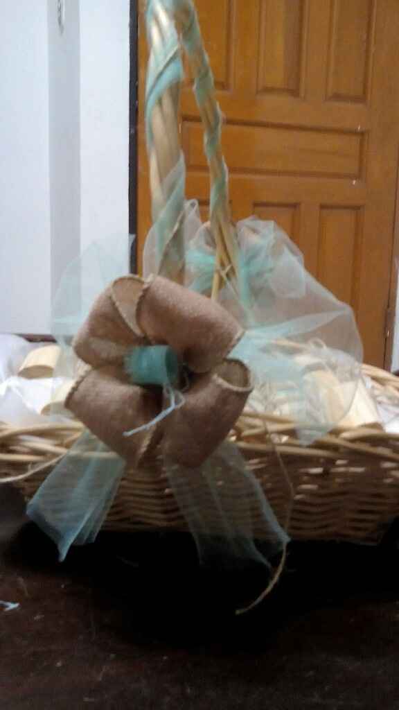 Canasta y primeros recuerditos. - 2