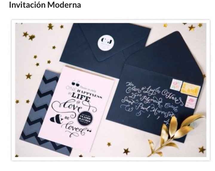 Dilema con las invitaciones de boda - 1