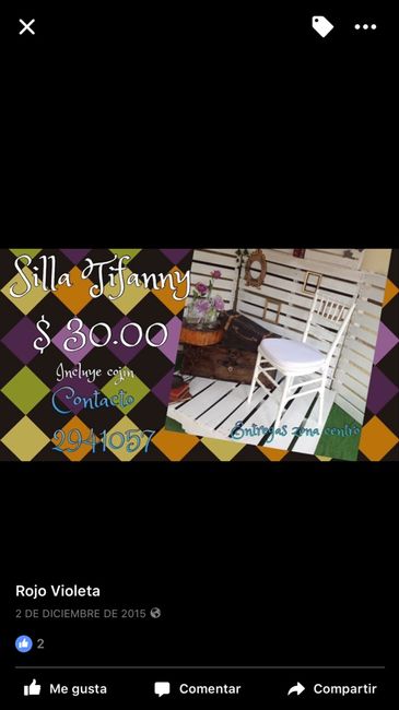 Sillas tiffany cancun baratas - 1