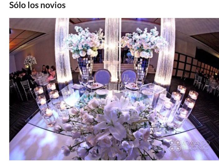 Dilema con la mesa de novios - 1