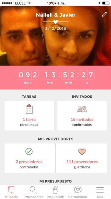 Súper emocionada mi marcador - 1