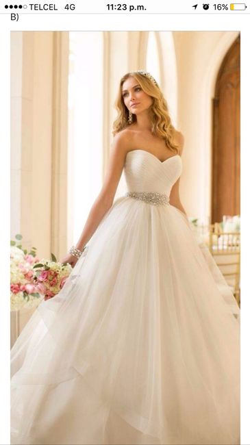 ¿Cuál vestido de novia va más contigo? - 1