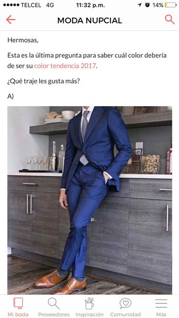 ¿Cuál traje te gustaría para tu FM? - 1