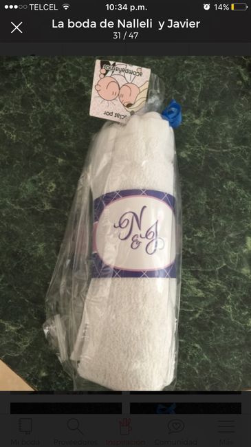 Que dar de recuerdos en la boda - 1