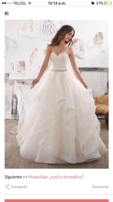 Vestido de novia: ¿sutil o dramático? - 1
