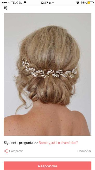 Tocado: ¿sutil o dramático? - 1