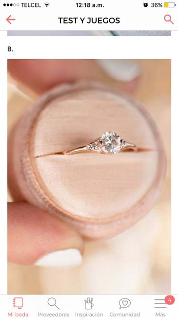 Anillo: ¿sutil o dramático? - 1