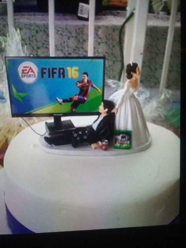 Figura de pastel de bodas - 1