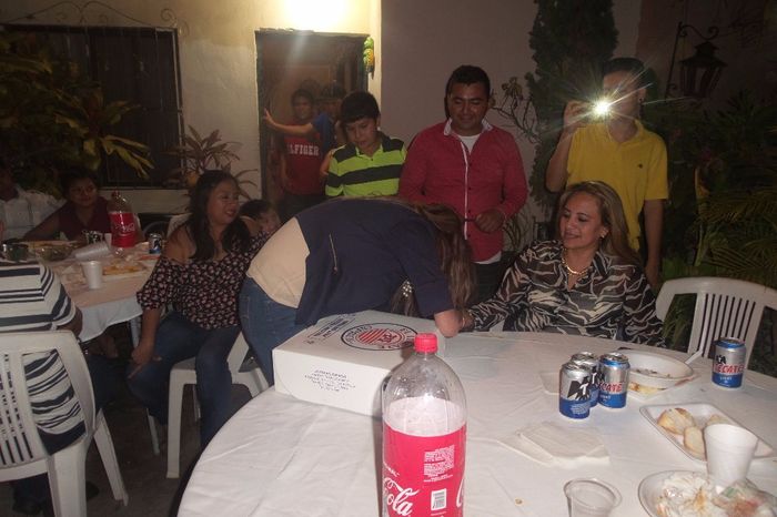 tenia cintas no lo podía abrir