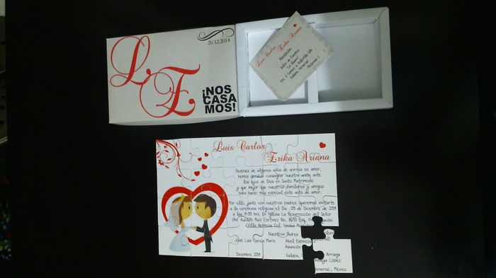 Nueatras invitaciones listas!!! - 2