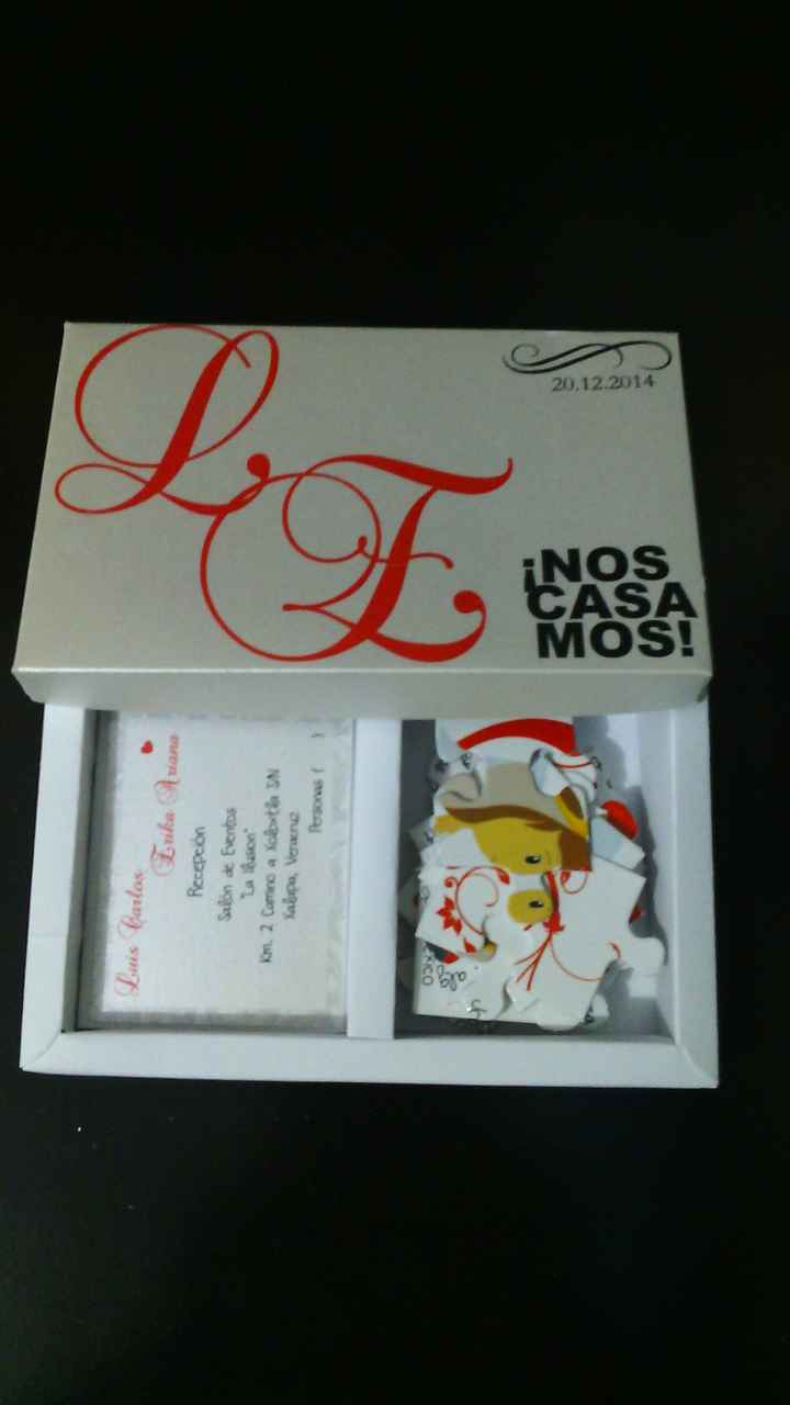 Nueatras invitaciones listas!!! - 1