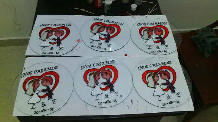 Como hacer vitrales para recuerdo - 6