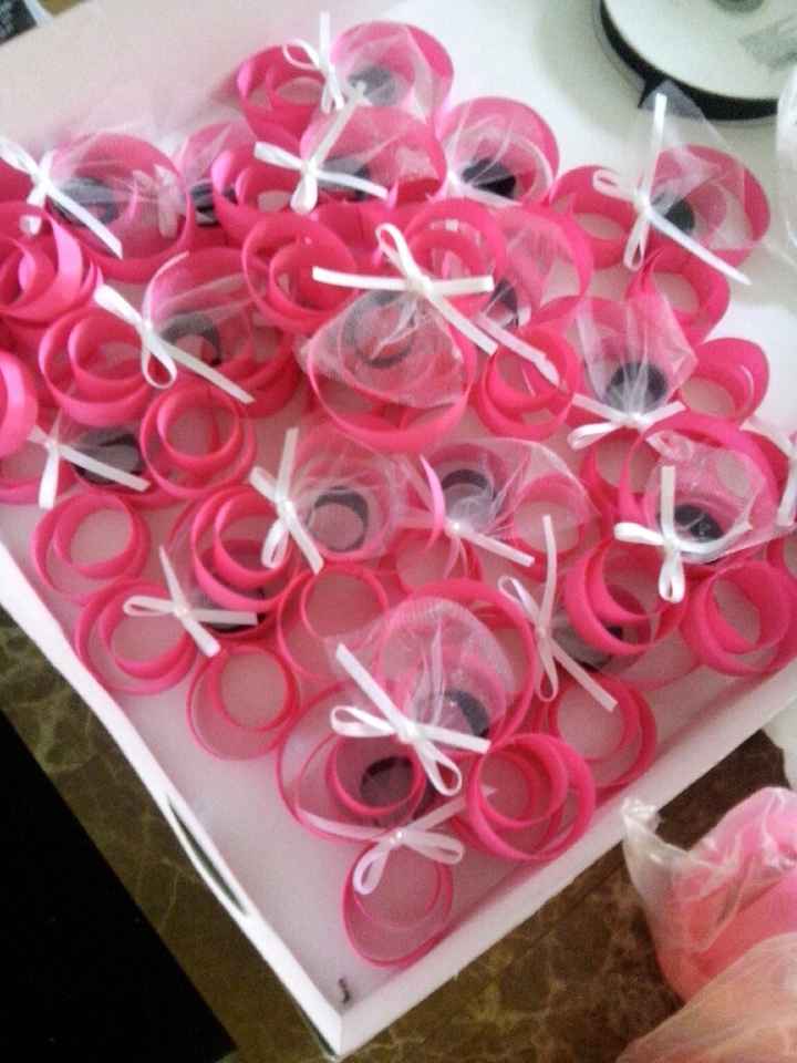 Mis distintivos para la  despedida.. - 2