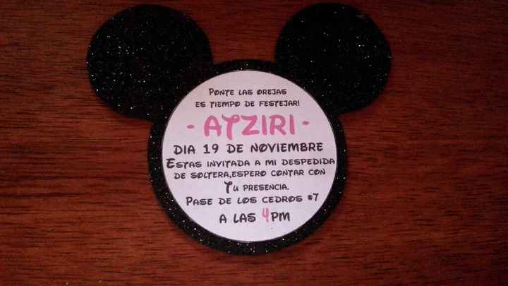 Despedida de minnie.. avances - 1