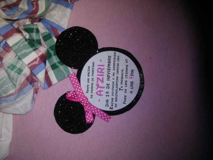 Despedida de minnie.. avances - 1