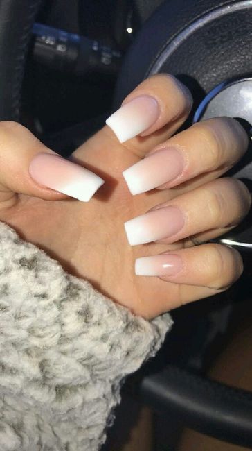  Como prefieren las uñas para su gran dia.? - 4