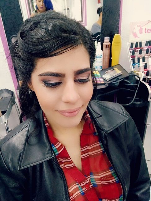  Maquillaje y peinado elegido para mi día b - 2