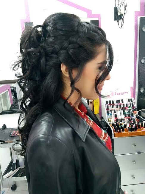  Maquillaje y peinado elegido para mi día b - 3