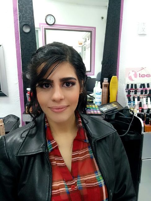  Maquillaje y peinado elegido para mi día b - 9