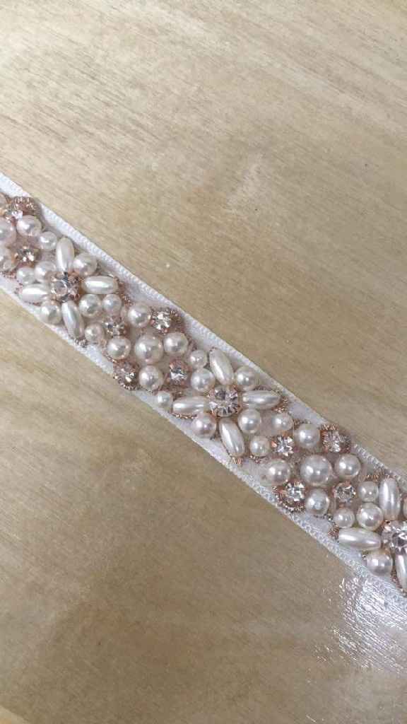 Cinturones para tu vestido de novia - 1