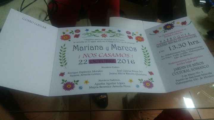 Invitaciones casi listas - 2