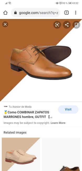 Que zapatos van con este traje? 4